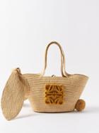 Loewe - Bunny Raffia Basket Bag - Womens - Beige