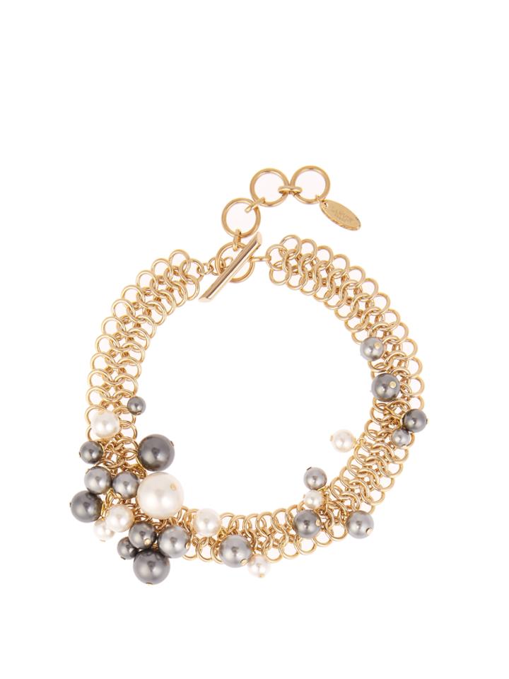 Lanvin Faux-pearl Chain Necklace