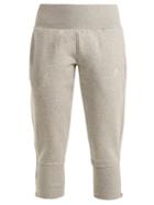 Matchesfashion.com Adidas By Stella Mccartney - Essential Cotton Blend Track Pants - Womens - Grey