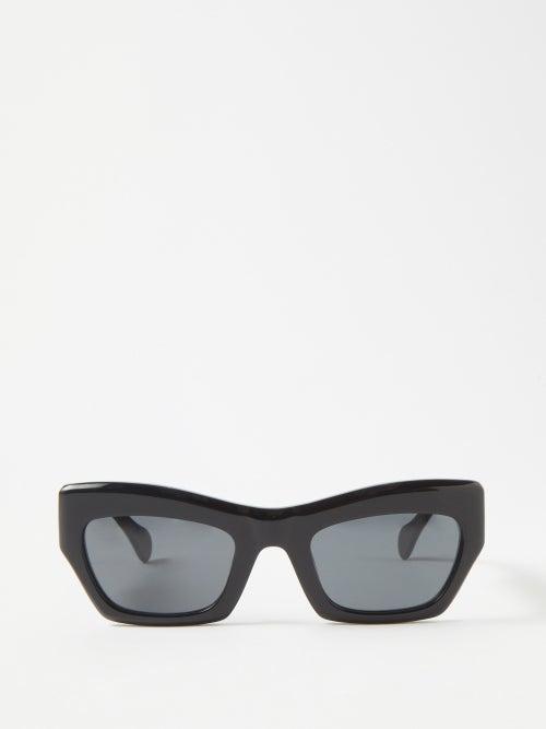 Port Tanger Eyewear - Ayreen Cat-eye Acetate Sunglasses - Mens - Black