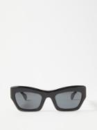 Port Tanger Eyewear - Ayreen Cat-eye Acetate Sunglasses - Mens - Black