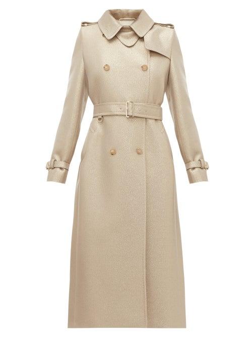Matchesfashion.com Max Mara - Haven Trench Coat - Womens - Gold