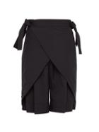 Matchesfashion.com Sasquatchfabrix - Nanpou Wrap Around Shell Shorts - Mens - Black