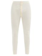 Matchesfashion.com Hemen Biarritz - Organic-cotton Blend Jersey Thermal Leggings - Mens - Cream