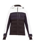 Matchesfashion.com Aztech Mountain - Nuke Two Tone Quilted Ski Jacket - Womens - White Multi