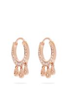 Matchesfashion.com Jacquie Aiche - Diamond & Rose Gold Earrings - Womens - Gold