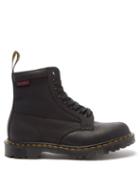 Dr. Martens - 1460 Lace-up Canvas And Leather Boots - Mens - Black
