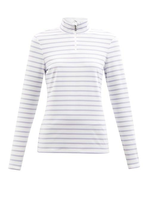 Bogner - Beline Striped Base-layer Top - Womens - White Stripe