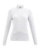 Bogner - Beline Striped Base-layer Top - Womens - White Stripe