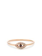 Ileana Makri Diamond, Sapphire & Rose-gold Ring