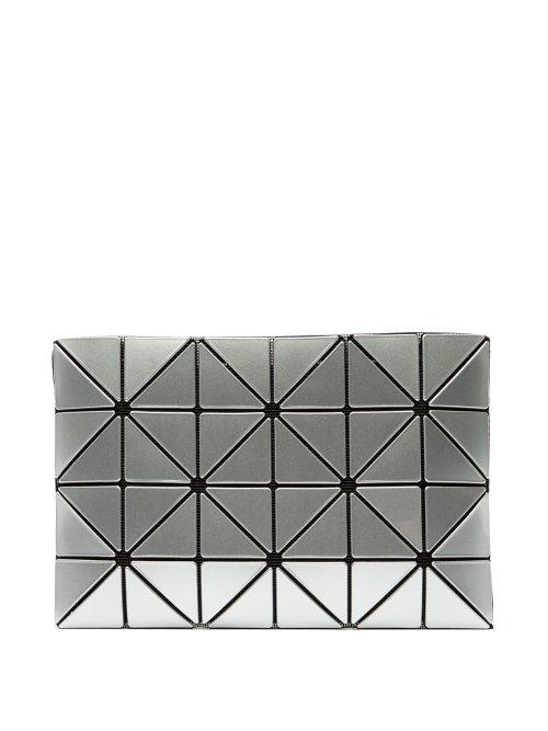 Matchesfashion.com Bao Bao Issey Miyake - Lucent Pvc Pouch - Womens - Silver