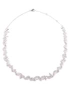 Yvonne Lon - Diamond & 18kt White-gold Collar Necklace - Womens - White Gold