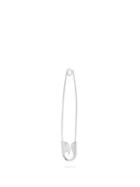 Matchesfashion.com Balenciaga - Safety Pin Drop Earrings - Womens - Silver