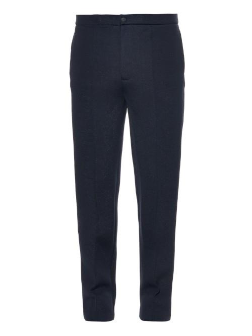 Balenciaga Slim-fit Double-faced Wool-blend Trousers