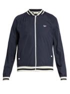 Maison Kitsuné Logo-embroidered Windbreaker Jacket