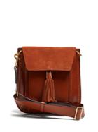 Isabel Marant Sykan Leather And Suede Bag