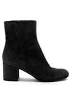 Matchesfashion.com Gianvito Rossi - Margaux 60 Suede Ankle Boots - Womens - Black