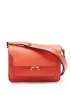Marni Trunk Mini Saffiano-leather Cross-body Bag