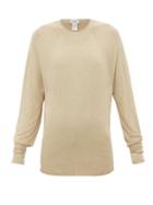 Matchesfashion.com Lemaire - Rolled-edge Jersey Sweater - Womens - Beige