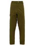 Matchesfashion.com Gmbh - Zipped-knee Cargo Trousers - Mens - Khaki