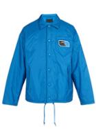Matchesfashion.com Prada - Logo Embellished Jacket - Mens - Blue