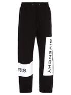 Givenchy Logo-embroidered Cotton Track Pants