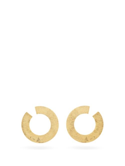 Matchesfashion.com Anissa Kermiche - Le Jumelle Gold-plated Earrings - Womens - Gold