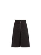 Matchesfashion.com Takahiromiyashita Thesoloist. - Ring-embellished Tailored Cotton Skort - Mens - Black