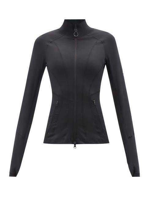 Adidas By Stella Mccartney - Truepurpose High-neck Thermal Midlayer Top - Womens - Black