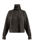 Matchesfashion.com The Row - Dickie Cashmere Sweater - Womens - Black Grey