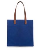Frescobol Carioca Cotton And Linen-blend Canvas Tote