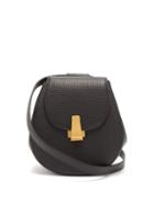 Matchesfashion.com Bottega Veneta - Textured Leather Belt Bag - Womens - Black