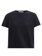 Extreme Cashmere - No.177 Todd Stretch-cashmere T-shirt - Womens - Navy