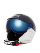 Matchesfashion.com Kask - Class Sport Goggle-visor Ski Helmet - Mens - Navy