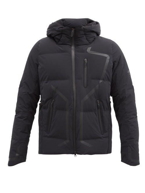 Matchesfashion.com Descente Allterrain - Mizusawa Storm Hooded Down Quilted Technical Coat - Mens - Black