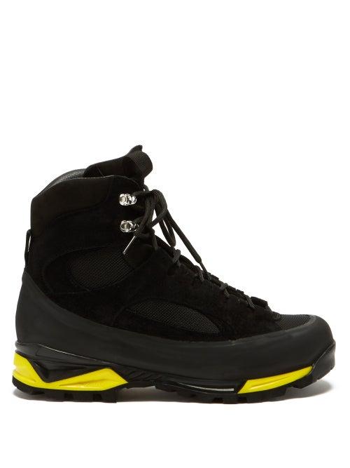 Diemme - Civetta Suede And Mesh Boots - Mens - Black Yellow