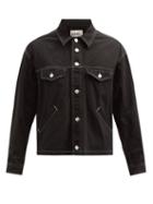 Matchesfashion.com Noma T.d. - Contrast-stitched Denim Jacket - Mens - Black