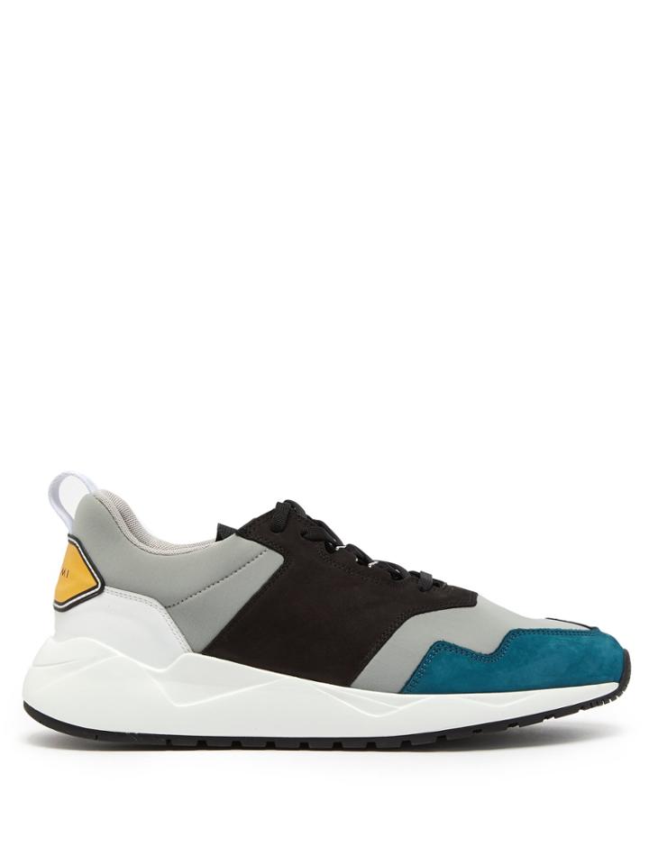 Buscemi Ventura Tricolour Trainers