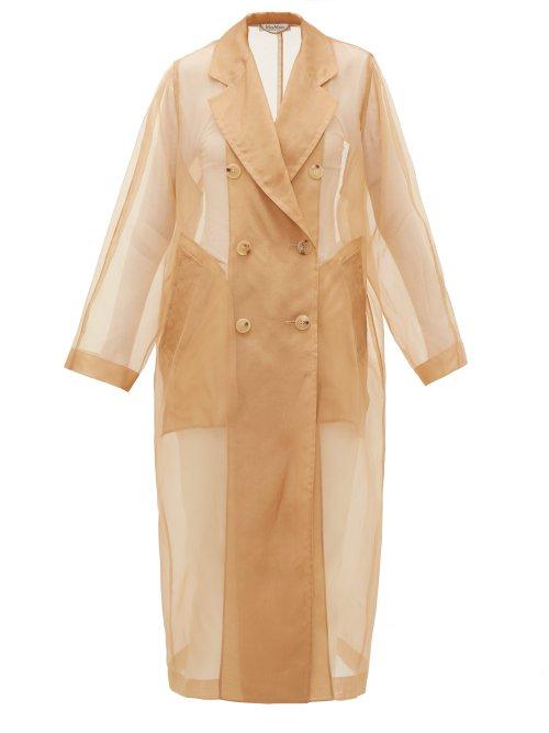 Matchesfashion.com Max Mara - Materia Trench Coat - Womens - Camel
