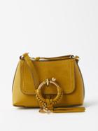 See By Chlo - Joan Mini Leather And Suede Shoulder Bag - Womens - Khaki