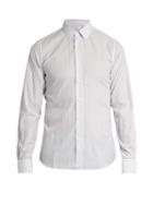 Valentino Single-cuff Striped Cotton Shirt