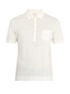Massimo Alba Short-sleeved Linen-jersey Polo Shirt