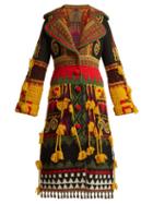 Matchesfashion.com Etro - Amular Heavyweight Patchwork Cardigan - Womens - Black Multi
