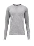 Lululemon - Metal Vent 2.0 Silverescent-mesh Long-sleeved Top - Mens - Grey White