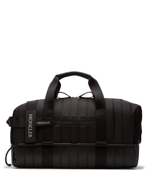 Matchesfashion.com 5 Moncler Craig Green - Rubber Logo Nylon Holdall - Mens - Black