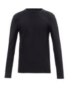 Matchesfashion.com Jacques - Sprint Ribbed Long-sleeved T-shirt - Mens - Black