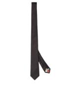 Matchesfashion.com Paul Smith - Floral-jacquard Silk-twill Tie - Mens - Black