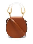 Matchesfashion.com Marni - Melville Saddle Leather Shoulder Bag - Womens - Tan