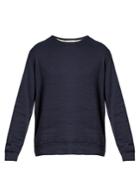 Valentino Raw-edge Patch-appliqu Sweatshirt