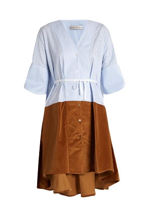 Palmer/harding Contrast-panel Shirtdress